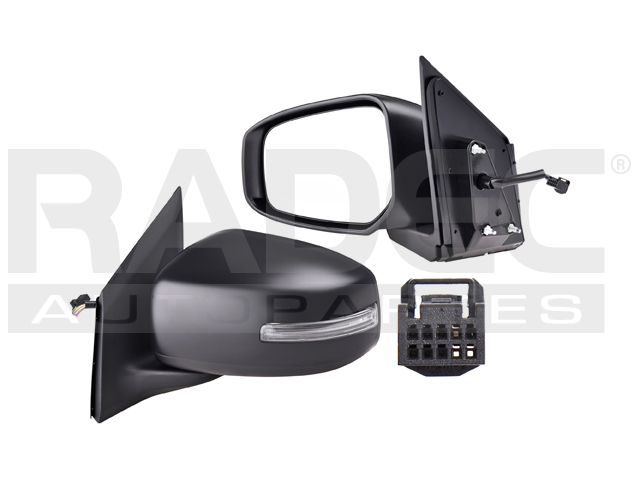 ESPEJO DG ATTITUDE 15-23 ELECTRICO C/DESEMPANANTE C/DIRECCIONAL P/PINTAR 7 PINES SE/SXT/GLX/GLS/GT/G4 L3 3 CILINDROS 1.2L 4 PUERTAS IZQ