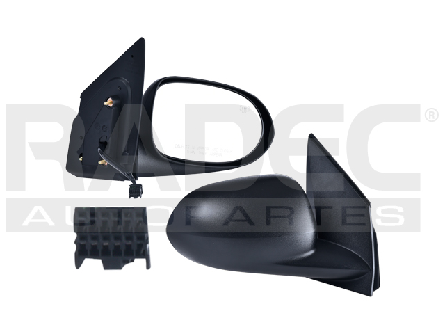 ESPEJO DG CALIBER 12-12 ELECTRICO C/DESENPANANTE CORRUGADO 5 PINES RUSH/V/SXT/RT/SE L4 4 CILINDROS 2.0/2.4L 4 PUERTAS DER