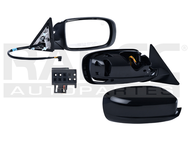 ESPEJO DG CHARGER 11-21 ELECTRICO P/PINTAR 3 PINES V/DAYTONA/PURSUIT/RT/SXT/SE/SRT V6/V8 6/8 CILINDROS 3.6/5.7/6.0L 4 PUERTAS DER