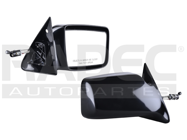 ESPEJO DG DAKOTA 87-96 C/CONTROL CHICO NEGRO S/WS/LE/SPORT/SLT/BASE/SE DER