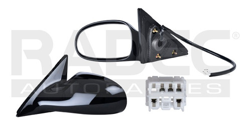 ESPEJO DG INTREPID/CONCORDE 93-97/NEW YORKER LHS 94-97 ELECTRICO C/DESEMPAÑANTE TSI/ESI/ES/LXI/LX/BASE IZQ