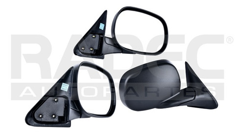 ESPEJO DG RAM 98-02 MANUAL NEGRO WS/SST/LUJO/SPORT/LARAMIE/SLT/ST/BASE/RT/1500/2500/3500 V6/V8 6/8CILINDROS 5.9/8.0L 2/4 PUERTAS DER