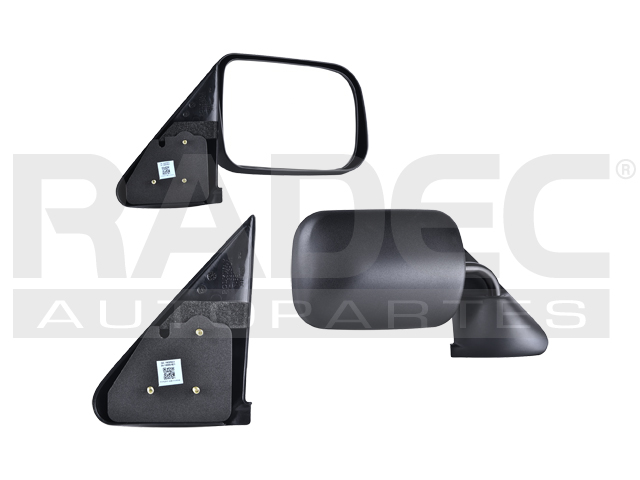 ESPEJO DG RAM 94-97 MANUAL NEGRO WS/SST/RUNNER/LUJO/LT/LIMITED/SPORT/LARAMIE/ST/BASE/HD/1500/2500/3500 V6/V8 6/8CILINDROS 3.9/5.2L 2 PUERTAS DER