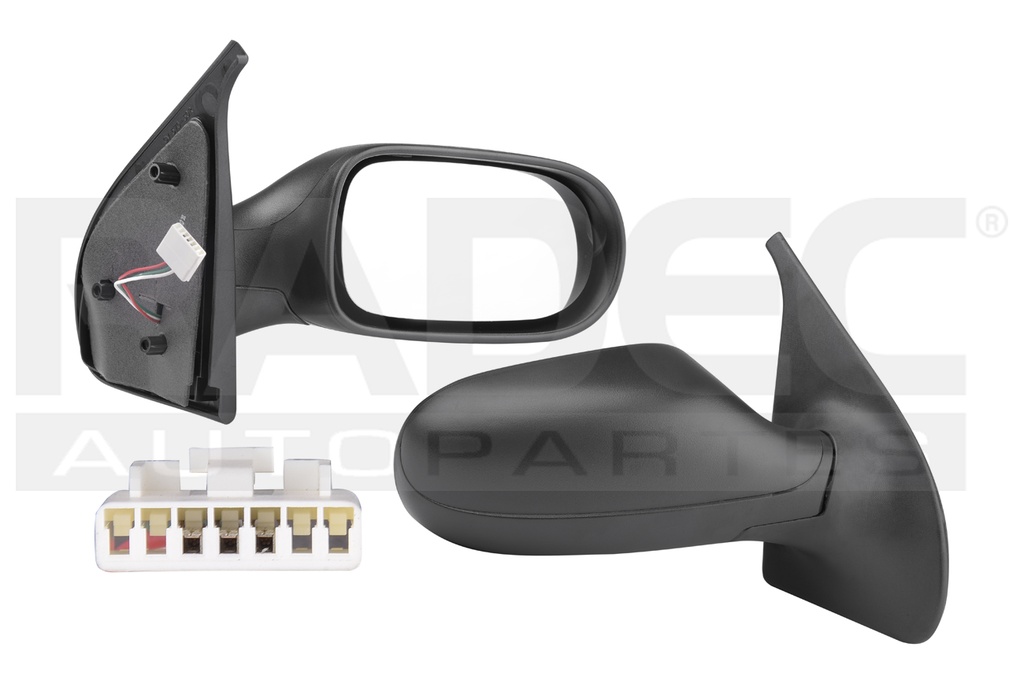 ESPEJO DG RAM 700 15-20 ELECTRICO CORRUGADO 3 PINES SLT L4 4 CILINDROS 1.6L 2 PUERTAS DER