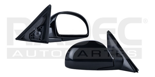 ESPEJO DG VERNA 04-06 C/CONTROL P/PINTAR GSI/GT/BASE/GL/GLS/L L4 4CILINDROS 1.6L 4 PUERTAS DER