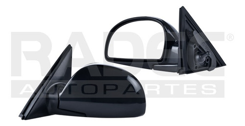 ESPEJO DG VERNA 04-06 C/CONTROL P/PINTAR GSI/GT/BASE/GL/GLS/L L4 4CILINDROS 1.6L 4 PUERTAS IZQ