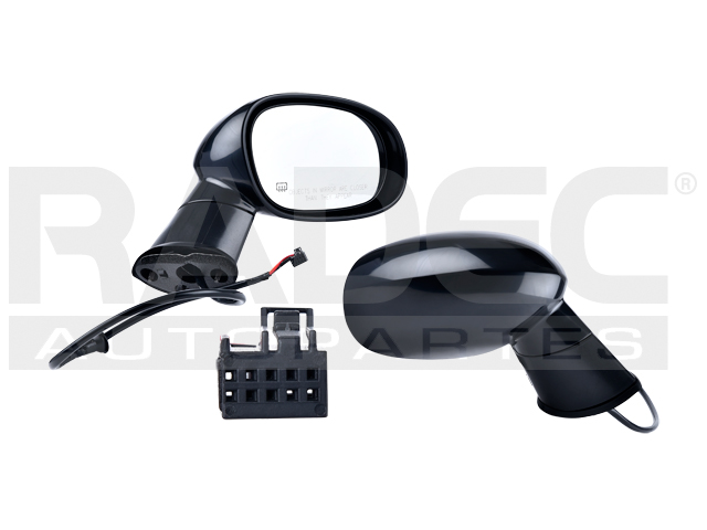 ESPEJO DG CHALLENGER 15-22 ELECTRICO C/DESEMPANANTE P/PINTAR 5 PINES SRT/SCAT/392/SXT/RT V6/V8 6/8CILINDROS 3.6/5.7/6.4L 2 PUERTAS DER