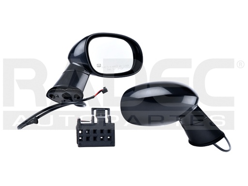 ESPEJO DG CHALLENGER 15-22 ELECTRICO C/DESEMPANANTE P/PINTAR 5 PINES SRT/SCAT/392/SXT/RT V6/V8 6/8CILINDROS 3.6/5.7/6.4L 2 PUERTAS DER
