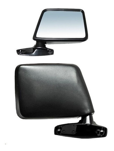 ESPEJO FD BRONCO 84-88 MANUAL CORRUGADO XLS/BASE/GT/XL/EDDIE BAUER/XLT/STX/SPORT/S L4/V6 4/6CILINDROS 2.3/2.9/3.0/4.0L 2 PUERTAS DER