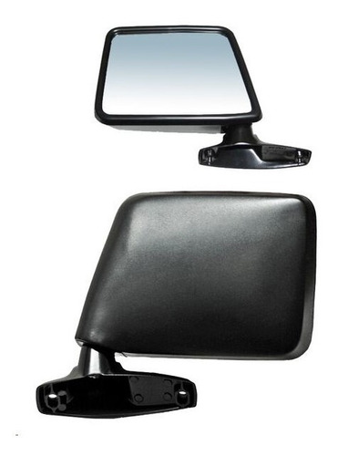ESPEJO FD BRONCO 84-88 MANUAL CORRUGADO XLS/BASE/GT/XL/EDDIE BAUER/XLT/STX/SPORT/S L4/V6 4/6CILINDROS 2.3/2.9/3.0/4.0L 2 PUERTAS IZQ