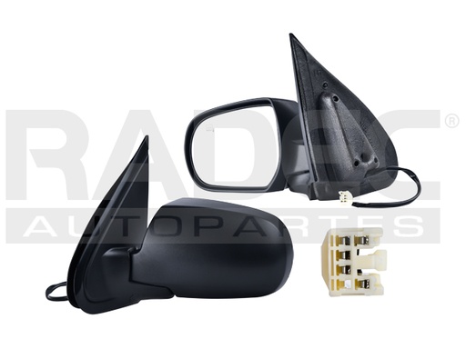 ESPEJO FD ESCAPE 03-07 ELECTRICO C/DESENPANANTE CORRUGADO 5 PINES V/LIMITEDSPORT/PREMIERSPORT/LUXURY/XLS/XLT L4/V6 4/6CILINDROS 2.3/3.0L 4 PUERTAS IZQ