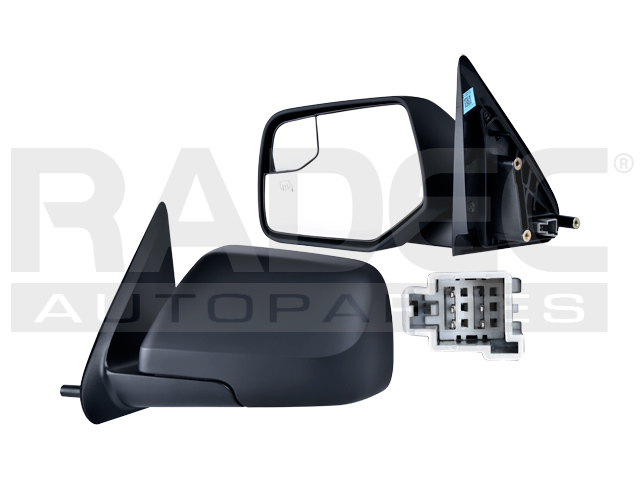 ESPEJO FD ESCAPE 08-12 ELECTRICO C/DESENPANANTE C/PUNTO CIEGO P/PINTAR BASESPORT/LIMITEDPLUS/V/LIMITEDSPORT/XLS/XLT L4/V6 4/6CILINDROS 2.5/3.0L 4 PUERTAS IZQ
