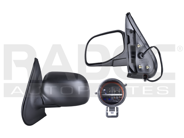 ESPEJO FD EXPLORER 95-01 ELECTRICO C/LUZ NEGRO LIMITED/XLS/BASE/XL/EDDIE BAUER/XLT/SPORT IZQ