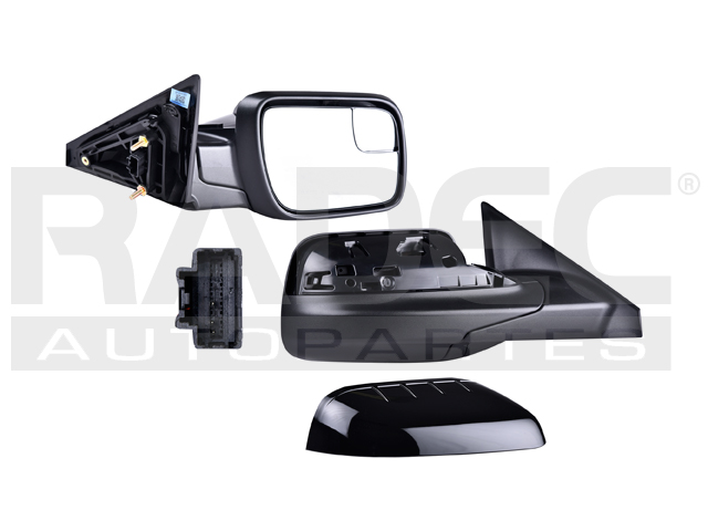 ESPEJO FD EXPLORER 11-15 ELECTRICO C/PUNTO CIEGO P/PINTAR PINES LIMITED/BASE/XLT/SPORT L4/V6 4/6CILINDROS 2.0/3.5L 4 PUERTAS DER