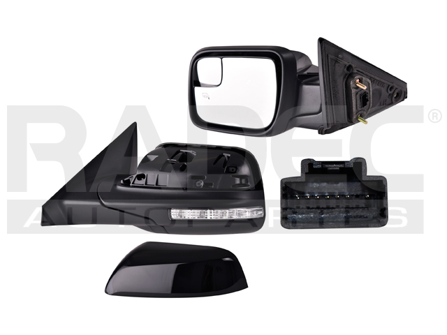 ESPEJO FD EXPLORER 16-19 ELECTRICO C/DESEMPANANTE C/DIRECCIONAL C/PUNTO CIEGO P/PINTAR LIMITED/PLATINUM/SPORT/XLT L4/V6 4/6CILINDROS 2.3/3.5L 5 PUERTAS IZQ