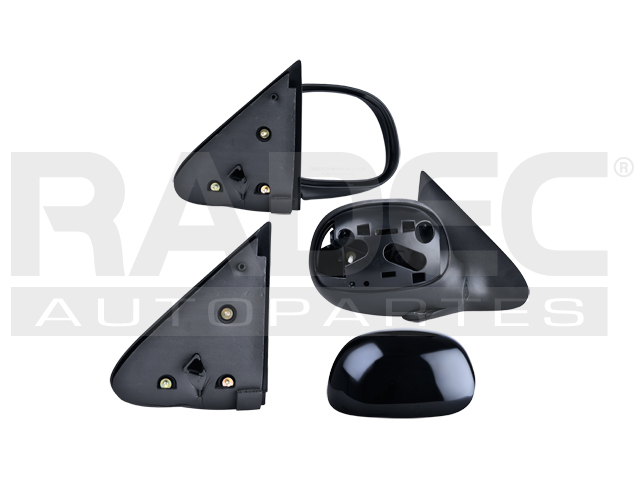 ESPEJO FD F-150 97-09 MANUAL NEGRO LIGHTNING/LARIAT/HARLEY/KING RANCH/BASE/XL/XLT V8 8CILINDROS 4.6/5.L 2/4 PUERTAS DER