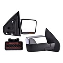 ESPEJO FD F-150 07-08 ELECTRICO C/DESEMPANANTE C/DIRECCIONAL (6LEDS) C/MEMORIA E/ABATIBLE CROMADO LIMITED/FX2/FX4/XL/STX V8 8CILINDROS 4.6/5.4L 2/4 PUERTAS DER