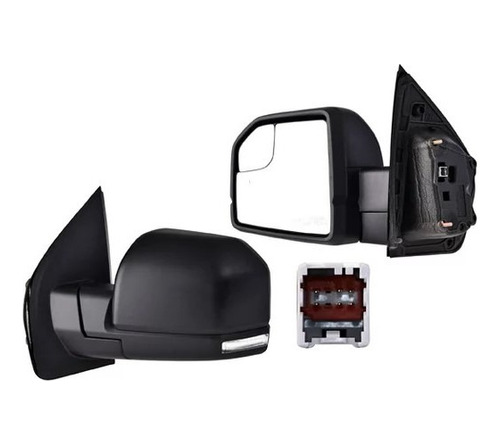 ESPEJO FD F-150 15-20 ELECTRICO C/DESEMPAÑANTE C/DIRECCIONAL C/PUNTO CIEGO CORRUGADO KING RANCH/LARIAT CREW/LIMITED/PLATINUM/RAPTOR V6/V8 2.7/3.0/3.5/5.0L 2/4 PUERTAS IZQ