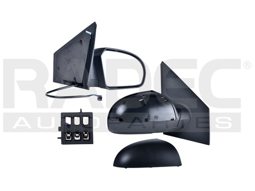 ESPEJO FD FIESTA 03-10 ELECTRICO CORRUGADO 3 PINES FIRST/MT L4 4CILINDROS 1.3/1.6L 4/5 PUERTAS DER