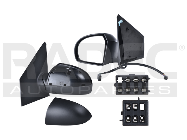 ESPEJO FD FIESTA 03-10 ELECTRICO CORRUGADO 3 PINES FIRST/MT L4 4CILINDROS 1.3/1.6L 4/5 PUERTAS IZQ