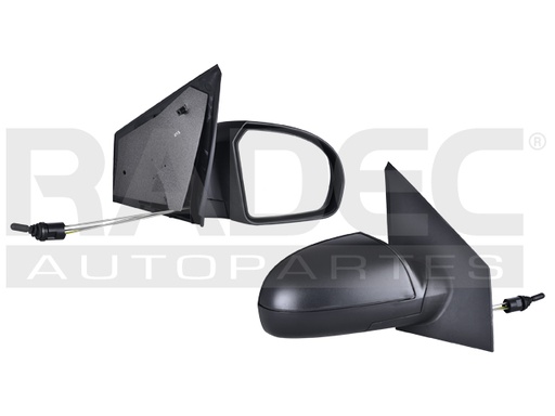 ESPEJO FD FIESTA 03-10 FIRST C/CONTROL NEGRO DER