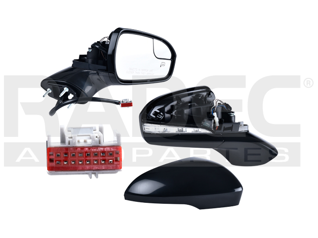 ESPEJO FD FUSION 13-16 ELECTRICO C/DESEMPANANTE C/DIRECCIONAL C/MEMORIA C/LUZ C/PUNTO CIEGO P/PINTAR PLATINUM/TITANIUM/SE/SPORT/S L4 4CILINDROS 1.5/2.0/2.5L 4 PUERTAS DER