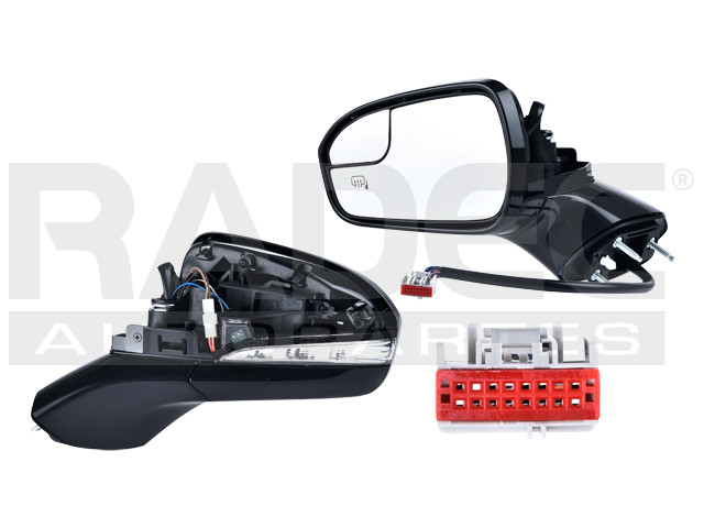 ESPEJO FD FUSION 13-16 ELECTRICO C/DESEMPANANTE C/DIRECCIONAL C/MEMORIA C/LUZ C/PUNTO CIEGO P/PINTAR PLATINUM/TITANIUM/SE/SPORT/S L4 4CILINDROS 1.5/2.0/2.5L 4 PUERTAS IZQ