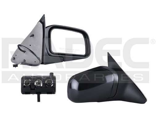 ESPEJO FD GRAND MARQUIS 92-95 ELECTRICO P/PINTAR 3 PINES LS/GS/LX/BASE/S DER