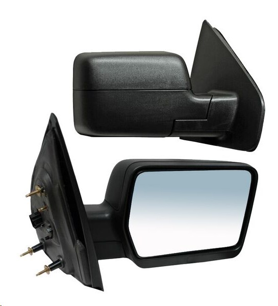ESPEJO FD LOBO 04-08 ELECTRICO CORRUGADO 4 PINES XTR/LARIAT/HARLEY/FX4/FX2/KING/LIMITED RANCH/XL/XLT/STX DER