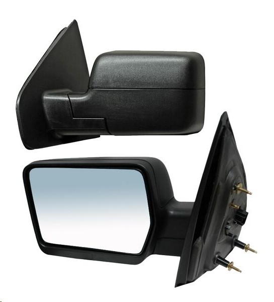 ESPEJO FD LOBO 04-08 ELECTRICO CORRUGADO 4 PINES XTR/LARIAT/HARLEY/FX4/FX2/KING/LIMITED RANCH/XL/XLT/STX IZQ