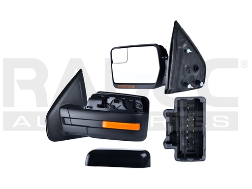 ESPEJO FD LOBO 09-14 ELECTRICO C/DESENPANANTE C/DIRECCIONAL C/MEMORIA C/PUNTO CIEGO P/PINTAR IZQ