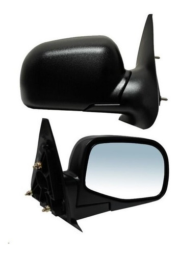 ESPEJO FD RANGER 98-04 MANUAL NEGRO LE/DS/SX/EV/FX4/SE/BASE/XL/XLT/STX L4/V8 4/8 CILINDROS 2.3/4.0/5.0L 2/4 PUERTAS DER