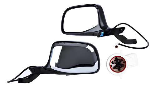 ESPEJO FD F-150 92-96 ELECTRICO CROMADO LIGHTNING/BASE/XL/EDDIE BAUER/XLT/F-150/F-250/F-350 V6/V8 6/8CILINDROS 2.0/3.3/4.2/4.6/5.4L 2 PUERTAS IZQ