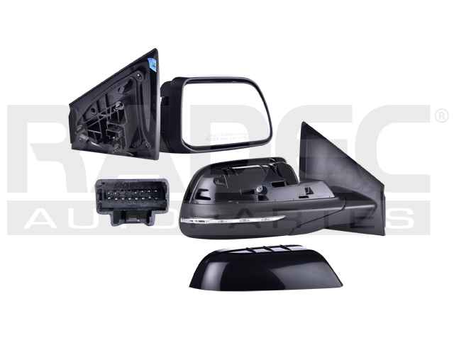 ESPEJO FD EDGE 11-14 ELECTRICO C/DESENPANANTE C/DIRECCIONAL C/MEMORIA C/LUZ P/PINTAR SEL/SE/LIMITED/SPORT V6 6CILINDROS 3.5/3.7L 4 PUERTAS DER