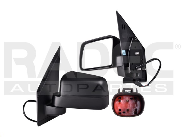 ESPEJO FD TRANSIT 07-13 ELECTRICO C/DESEMPANANTE CORRUGADO 5 PINES IZQ