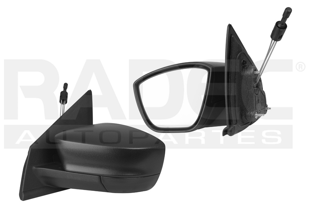 ESPEJO FD FIGO 16-20 C/CONTROL CORRUGADO ENERGY/IMPULSE/TITANIUM L3/L4 3/4 CILINDROS 1.5L 4/5 PUERTAS IZQ