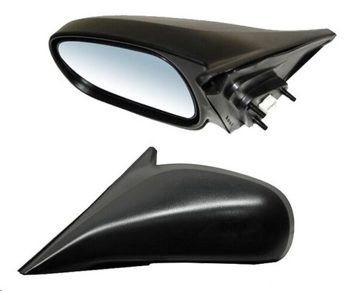 ESPEJO HD CIVIC 96-00 4 PUERTAS ELECTRICO NEGRO 3 PINES HX/CX/SI/GX/EX-R/DX/EX IZQ