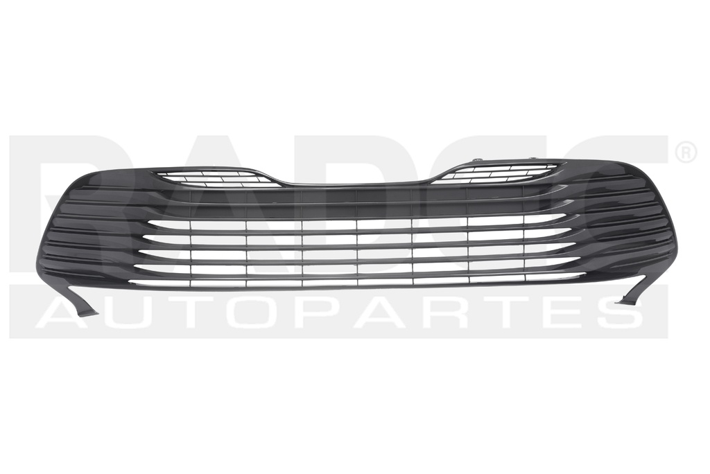 REJILLA FASCIA DELANTERA TY CAMRY 18-20 CENTRAL GRIS LE/XLE NAVI/HYBRID L4 4 CILINDROS 2.5L 4 PUERTAS