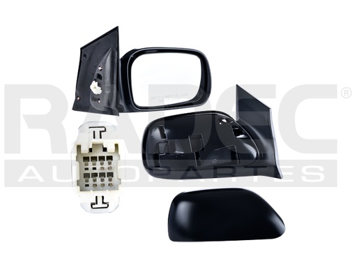ESPEJO HD CIVIC 06-11 ELECTRICO C/DESENPANANTE P/PINTAR 5 PINES V/SI/EX-L/DX/LX/EX L4 4CILINDROS 1.3/1.8/2.0L 2 PUERTAS DER