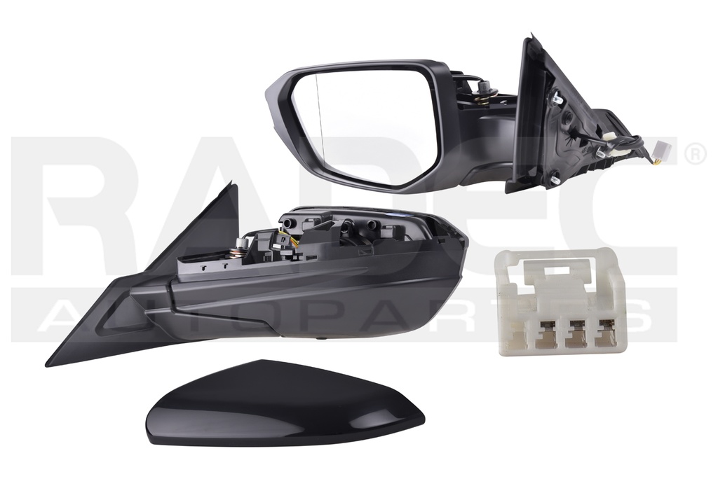 ESPEJO HD CIVIC 16-21 ELECTRICO P/PINTAR 3 PINES EX-L/EX-T/EX/LX-P/LX/TOURING L4 4CILINDROS 1.5/2.0L 2/4 PUERTAS IZQ