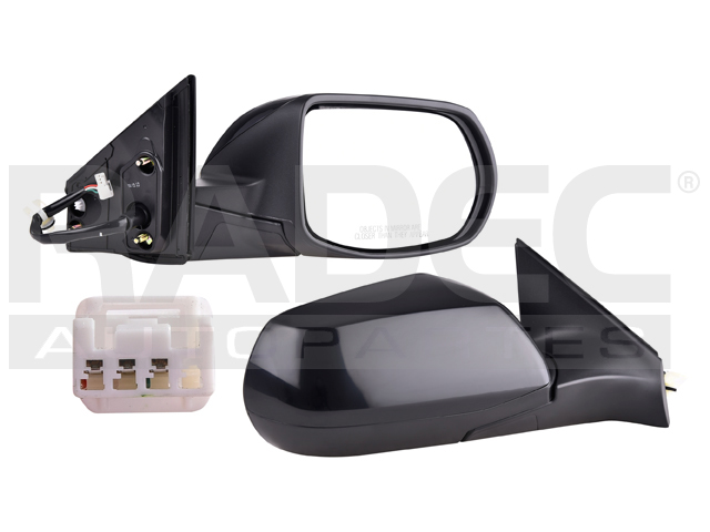 ESPEJO HD CR-V 17-22 ELECTRICO P/PINTAR 3 PINES EX/TOURING/TURBO/TURBO PLUS L4 4 CILINDROS 1.5/2.4L 5 PUERTAS GV DER