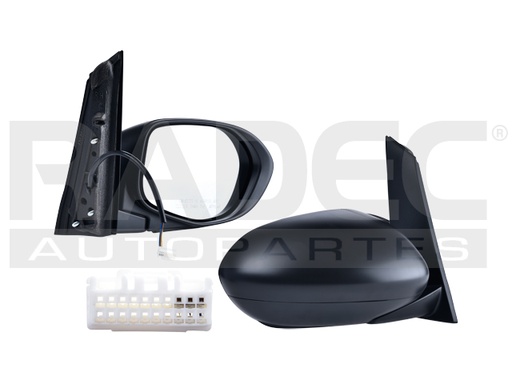 ESPEJO HD ODYSSEY 14-17 ELECTRICO CORRUGADO 3 PINES TOURING/EX-L/SE/LX/EX V6 6CILINDROS 3.5L 5 PUERTAS DER