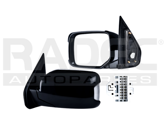 ESPEJO HD PILOT 09-15 ELECTRICO C/DESENPANANTE C/DIRECCIONAL C/MEMORIA P/PINTAR V/TOURING/LX/EX V6 6CILINDROS 3.5L 4 PUERTAS IZQ