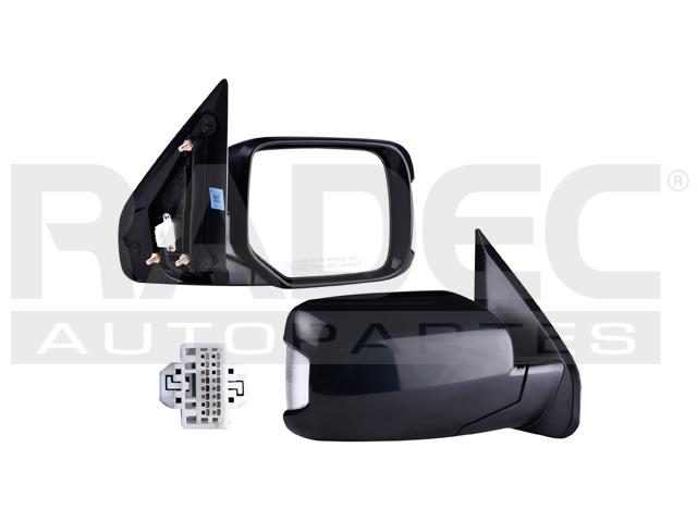 ESPEJO HD PILOT 09-15 ELECTRICO C/DIRECCIONAL C/MEMORIA P/PINTAR TOURING/EX-L/LX/EX V6 6CILINDROS 3.5L 4 PUERTAS DER