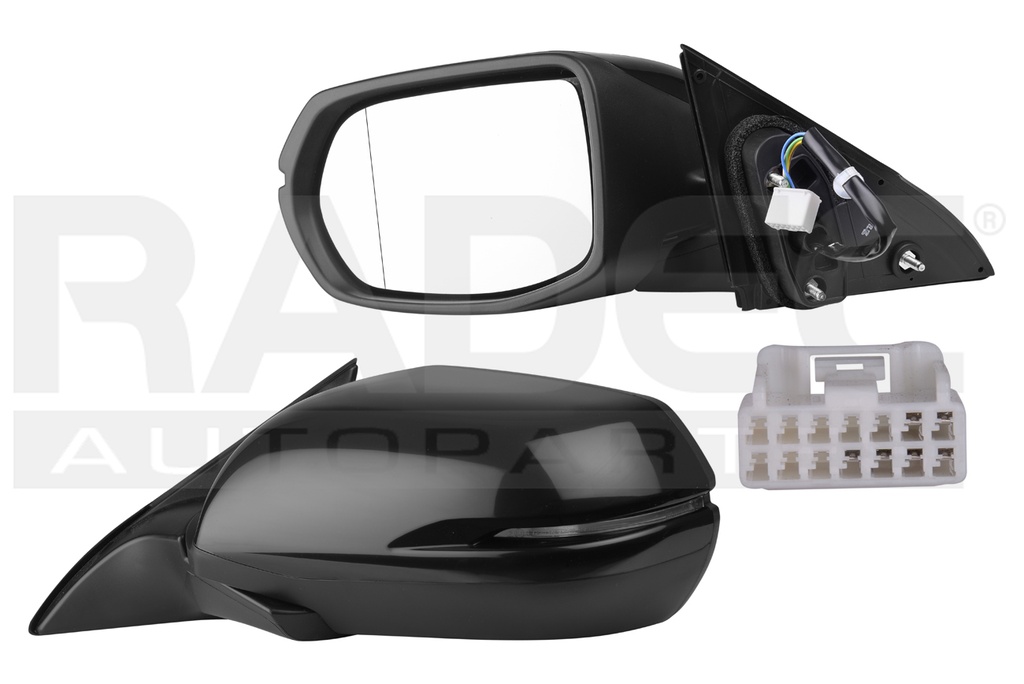 ESPEJO HD HR-V 16-22 ELECTRICO C/DESENPANANTE C/DIRECCIONAL P/PINTAR 6 PINES BASE L4 4 CILINDROS 2.0L 5 PUERTAS IZQ