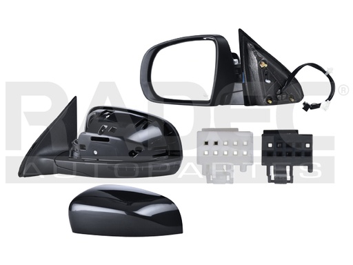 ESPEJO JP CHEROKEE 14-18 ELECTRICO C/DESENPANANTE C/DIRECCIONAL C/LUZ P/PINTAR ALTITUDE/NORTH/TRAILHAWK/SPORT/OVERLAND/LIMITED/LATITUDE L4/V6 4/6CILINDROS 2.4/3.2L 4 PUERTAS IZQ