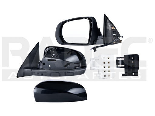 ESPEJO JP CHEROKEE 14-18 ELECTRICO C/DESENPANANTE C/DIRECCIONAL C/MEMORIA C/LUZ P/PINTAR ALTITUDE/NORTH/TRAILHAWK/SPORT/OVERLAND/LIMITED/LATITUDE L4/V6 4/6CILINDROS 2.4/3.2L IZQ