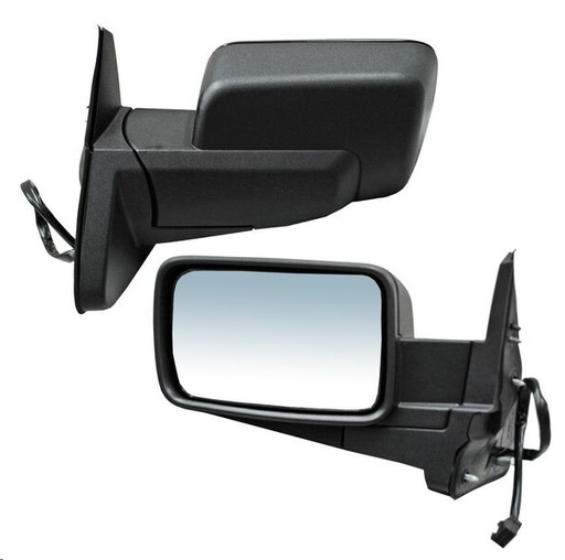 ESPEJO JP COMMANDER 06-10 ELECTRICO C/DESENPANANTE CORRUGADO 5 PINES BASE/SPORT/LIMITED V8 8 CILINDROS 4.7/5.7L 5 PUERTAS IZQ