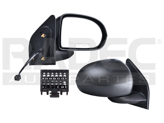 ESPEJO JP COMPASS 07-16 ELECTRICO C/DESENPANANTE CORRUGADO 5 PINES BASE/ALTITUDE/NORTH/SPORT/LIMITED/LATITUDE L4 4CILINDROS 2.0/2.4L 4 PUERTAS DER
