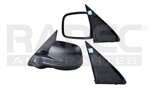 ESPEJO JP LIBERTY 02-07 MANUAL CORRUGADO RENEGADE/BASE/SPORT/LIMITED L4/V6 4/6CILINDROS 2.8/3.7L 4 PUERTAS IZQ
